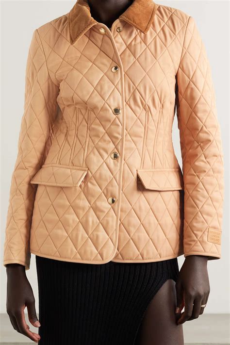 burberry quilted twill jacket 穿|Burberry cashmere jacket.